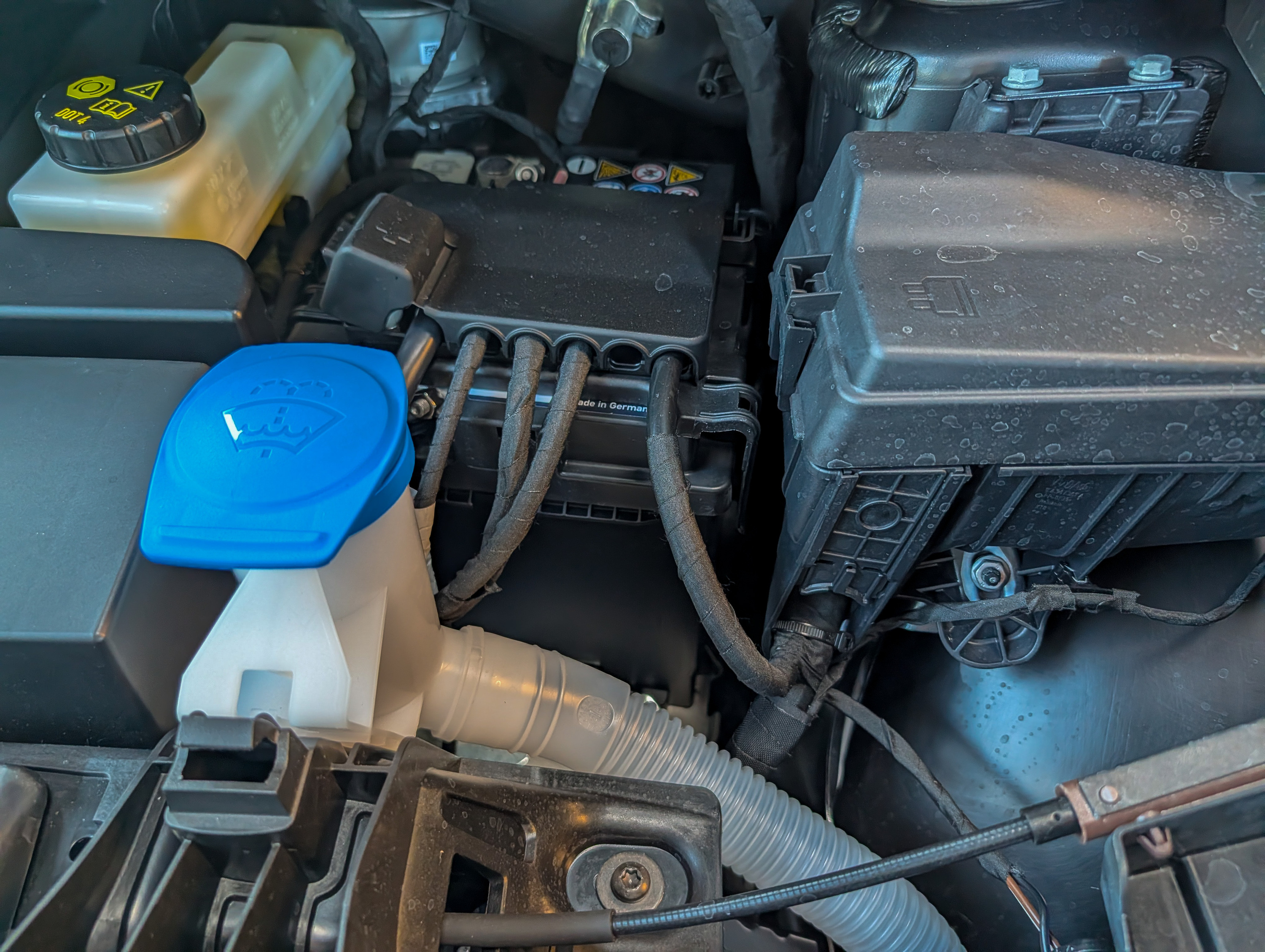 Motorraum Detail