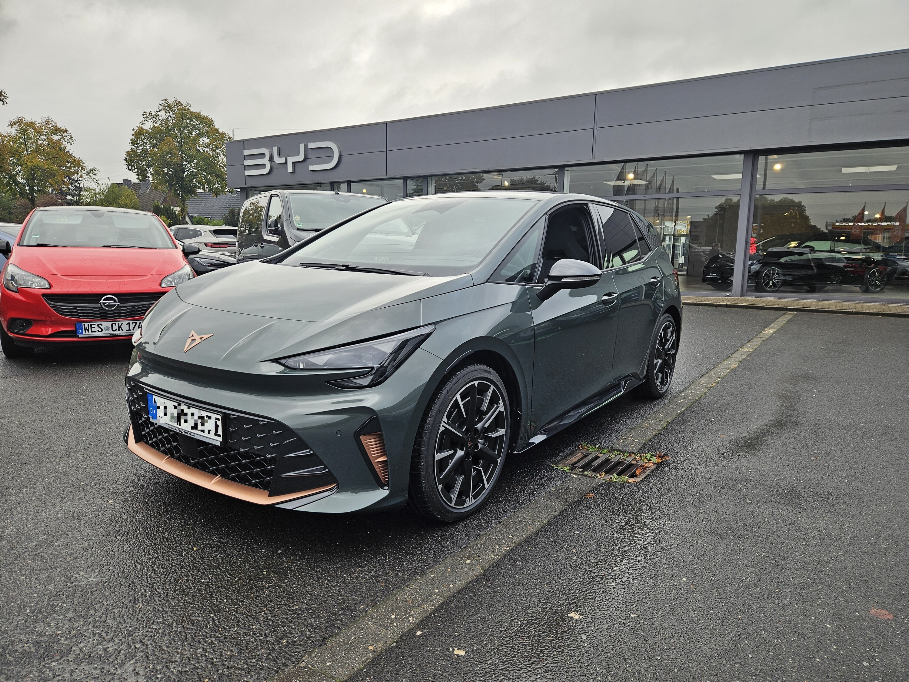 Erste Bilder am Tag der Abholung - Born VZ Dark Forest Green