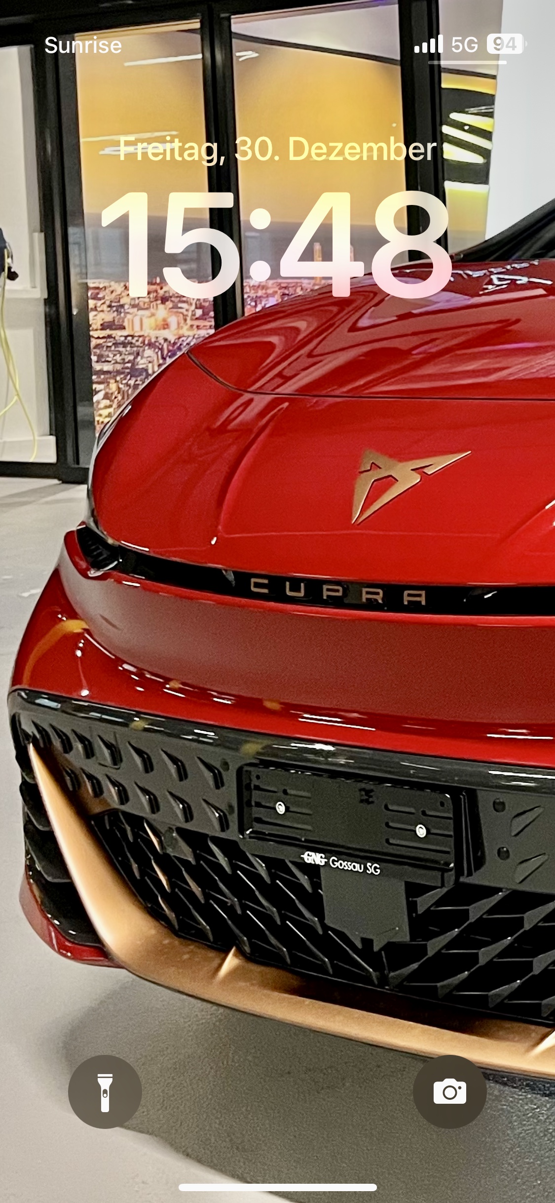 Mein Born als Hintergrundbild im iPhone