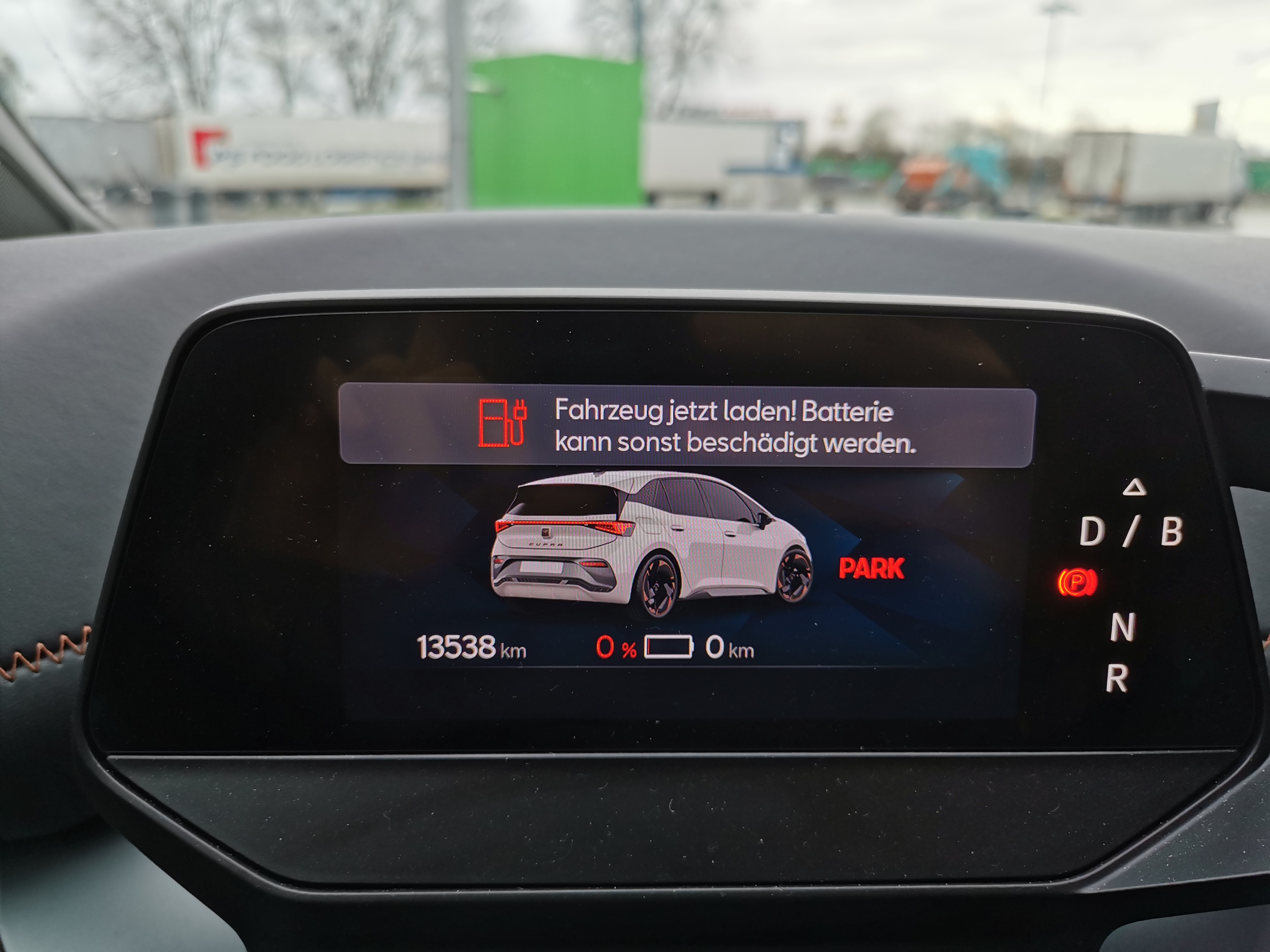 Auf 0km runtergefahren