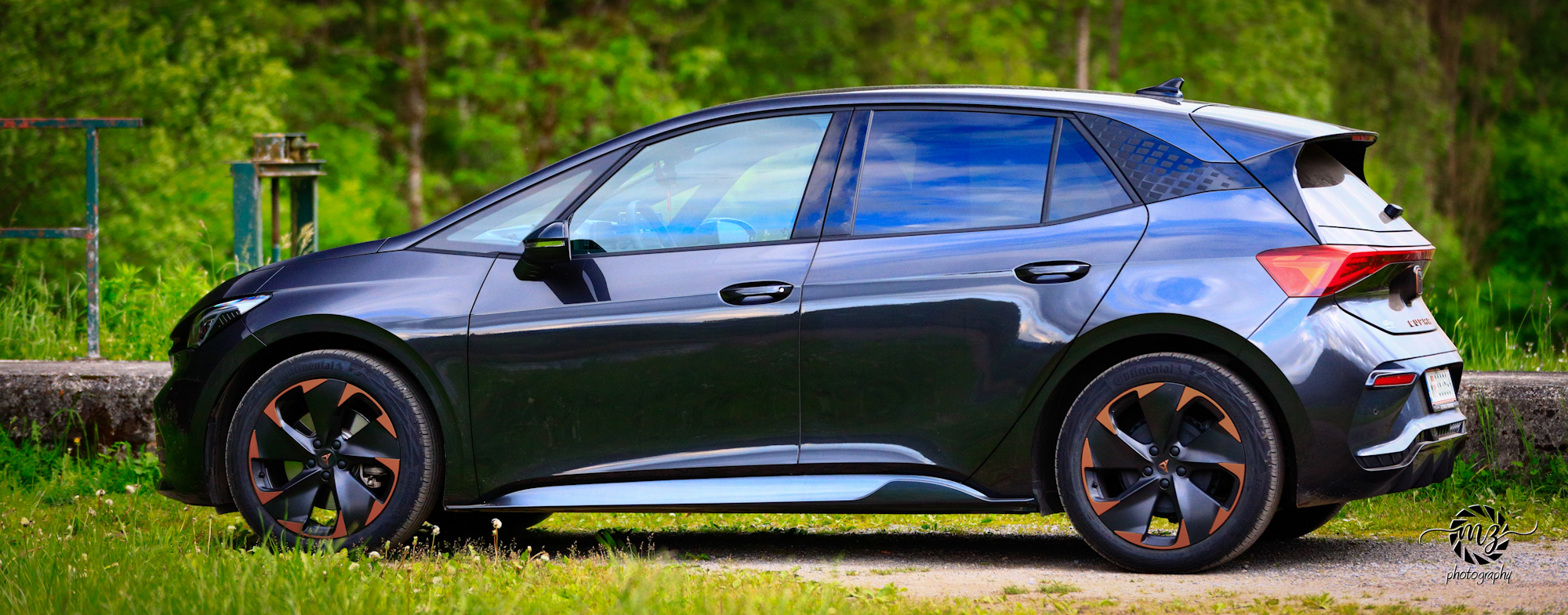 Cupra in der freien Natur.