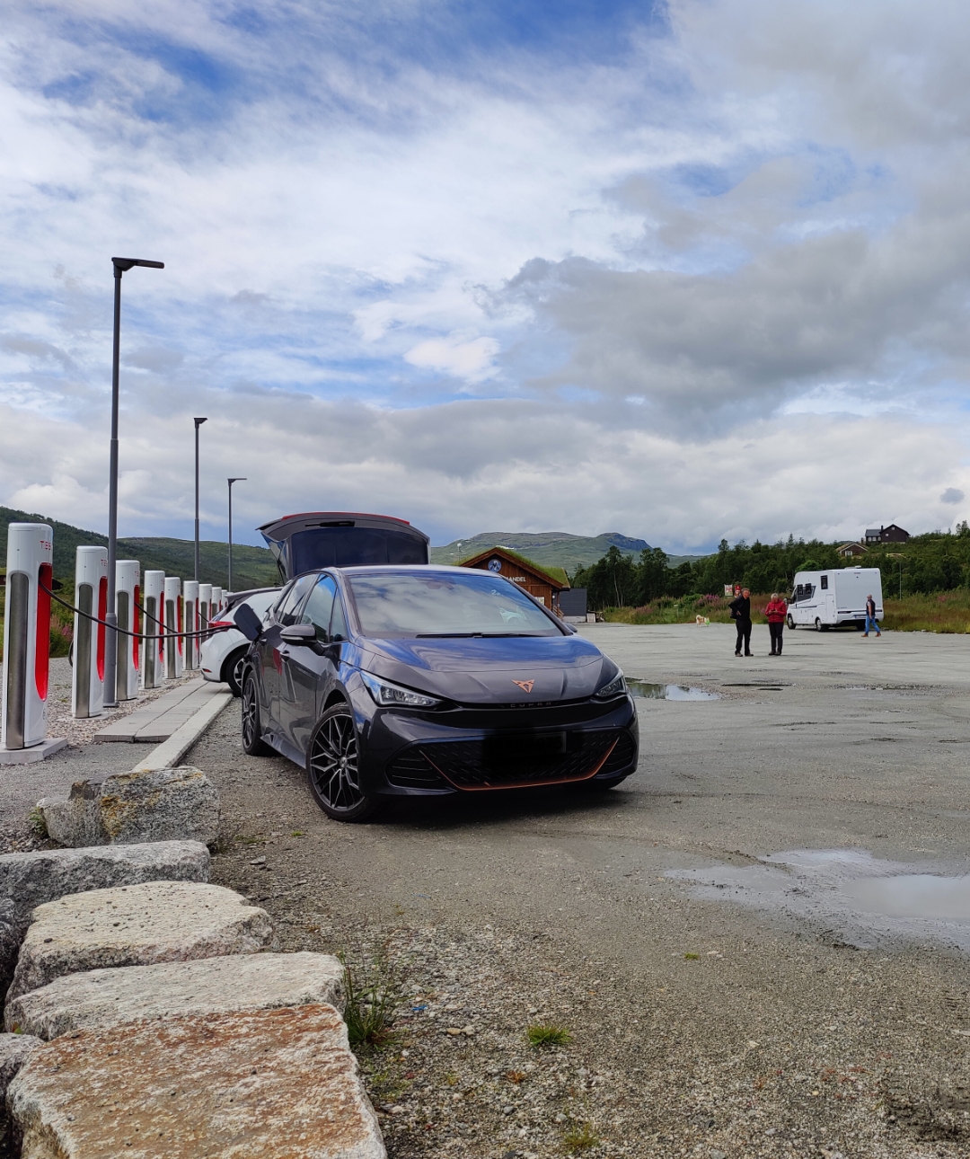 Cupra Born Norway  - Cupra Born AEZ Porto Dark wheels