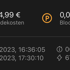 18% bis 100% Ladevorgang bei 4°c. Siehe Beschreibung